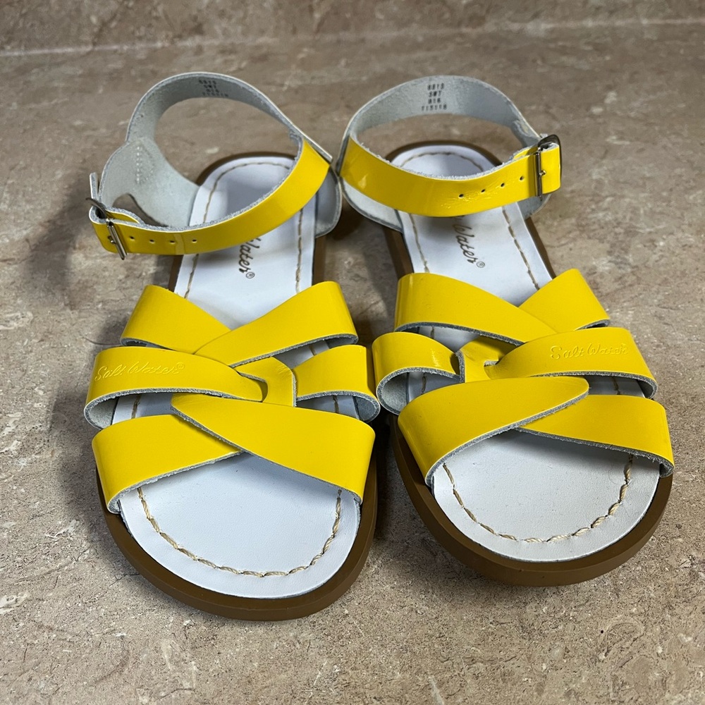 The salt water sandals